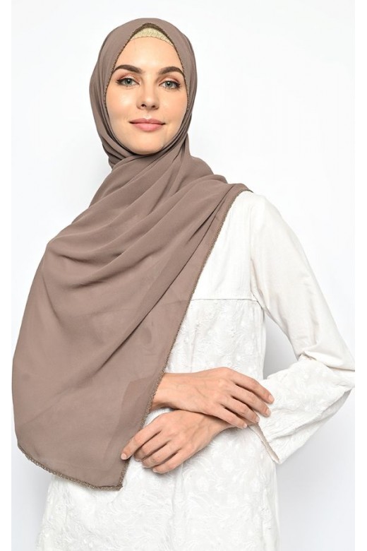 Pasmina Cerutti Crochet Coffe